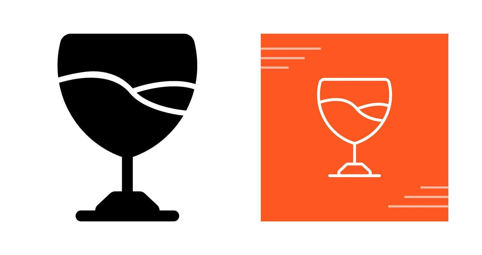 Wine Glass Vector Icon