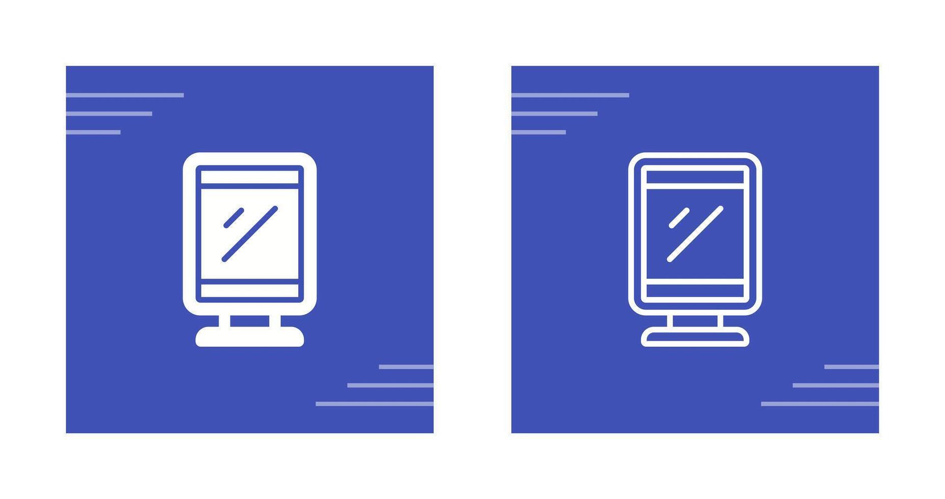 Desktop Vector Icon