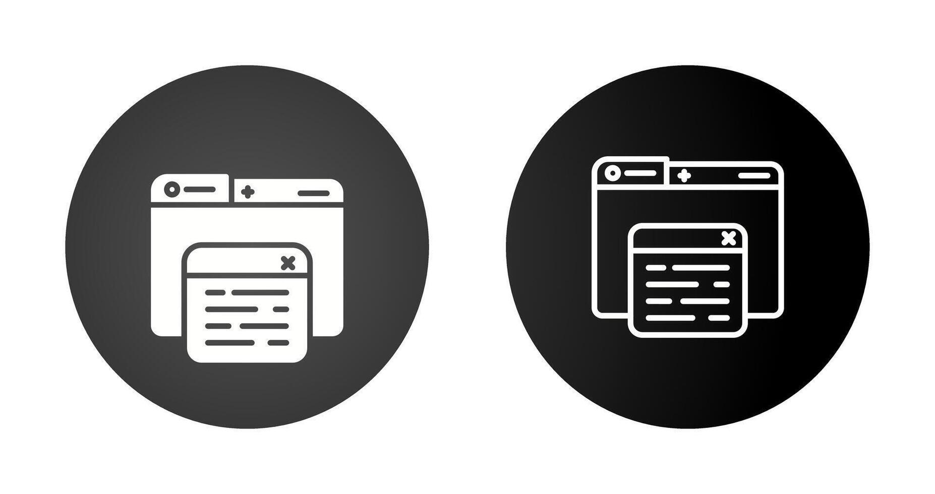 Pop Up Vector Icon
