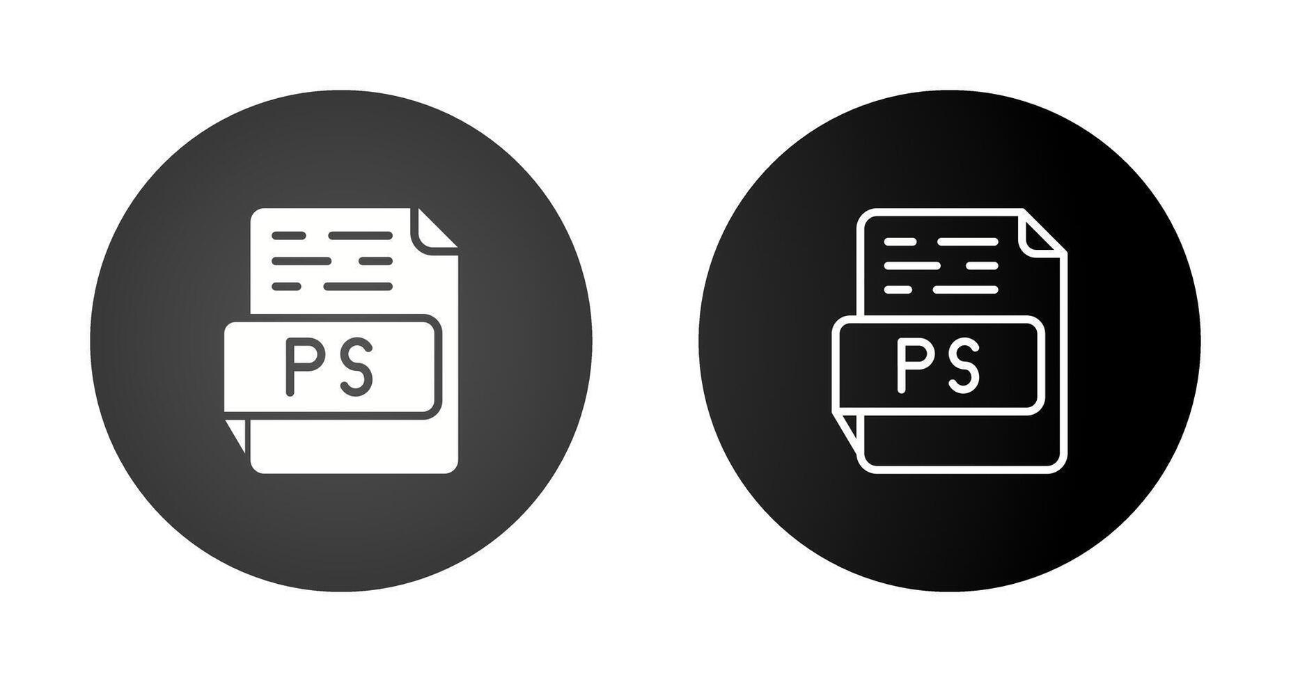 PS Vector Icon