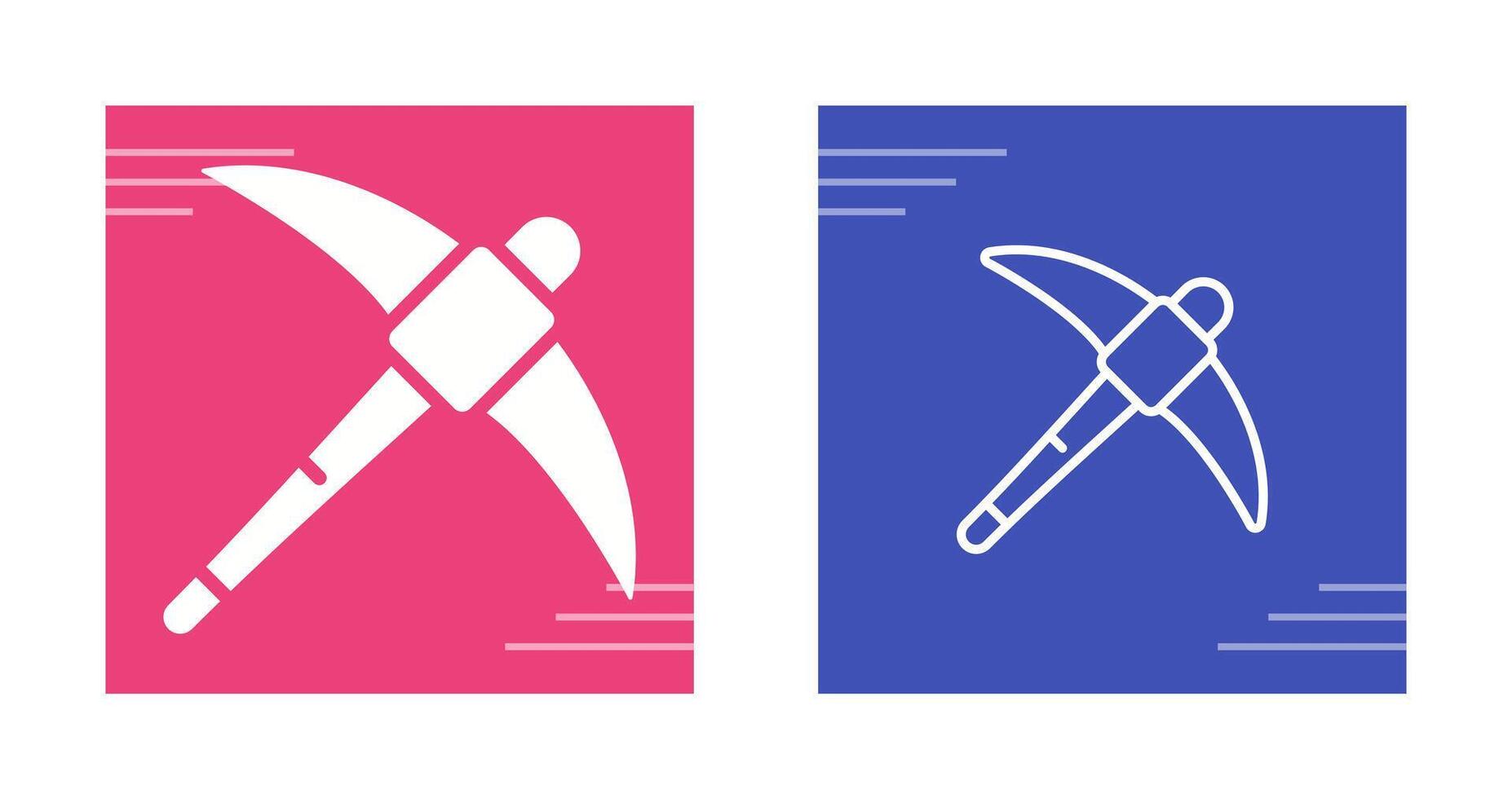 Pickaxe Vector Icon