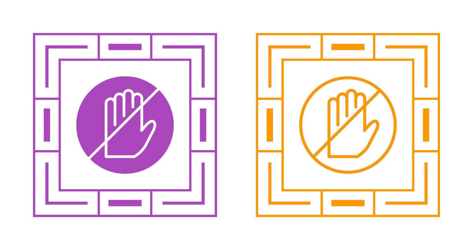 Restriction Vector Icon