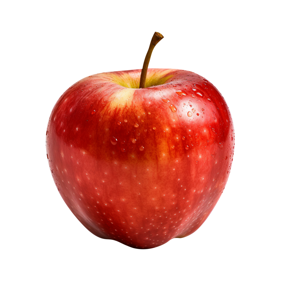 AI generated Apple isolated on png background