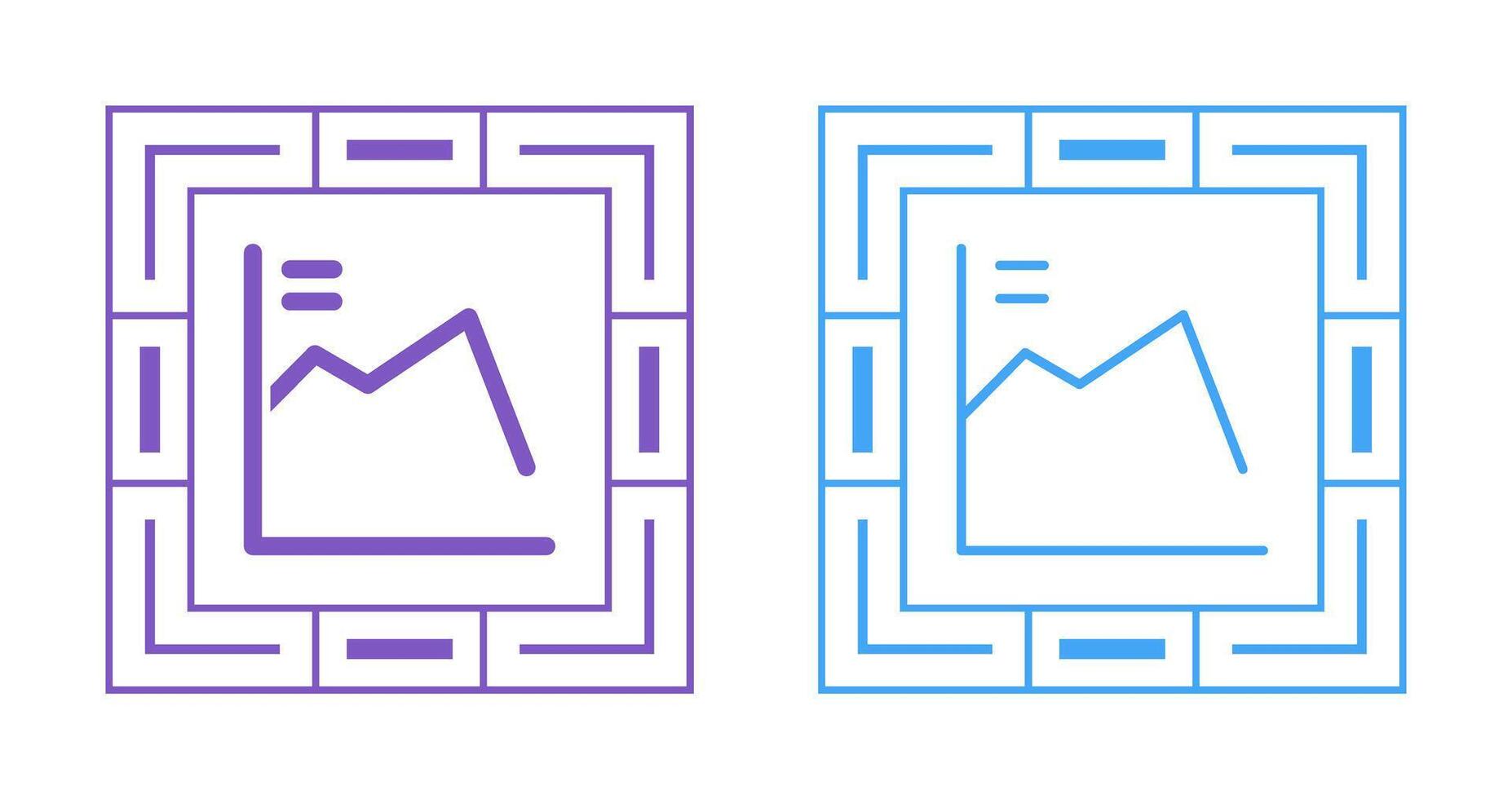 económico recesión vector icono