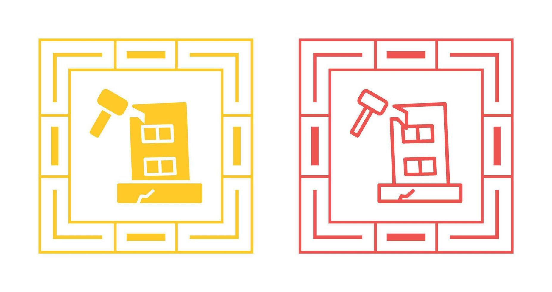 Industry Disruption Vector Icon