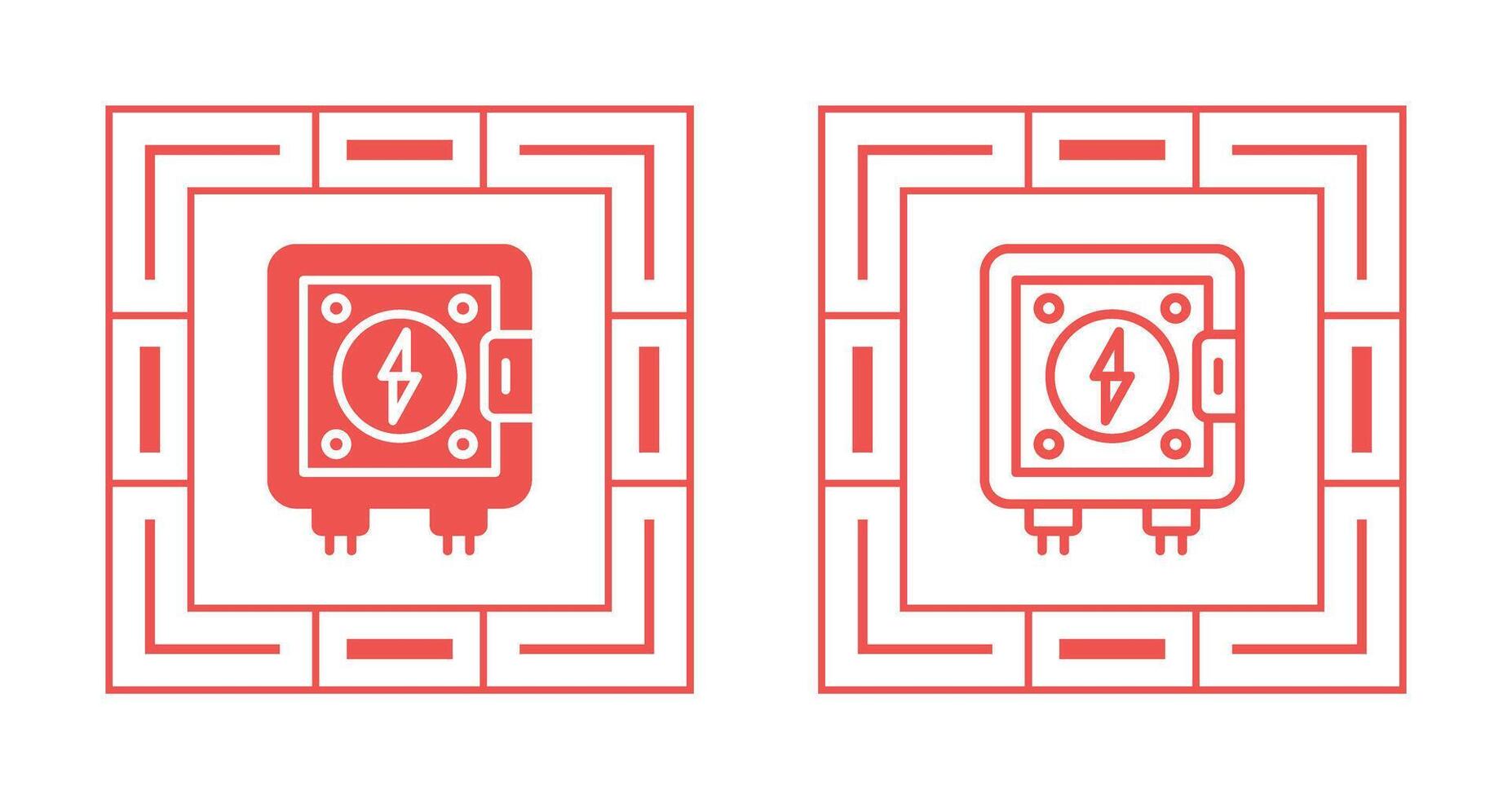 Outlet Box Vector Icon