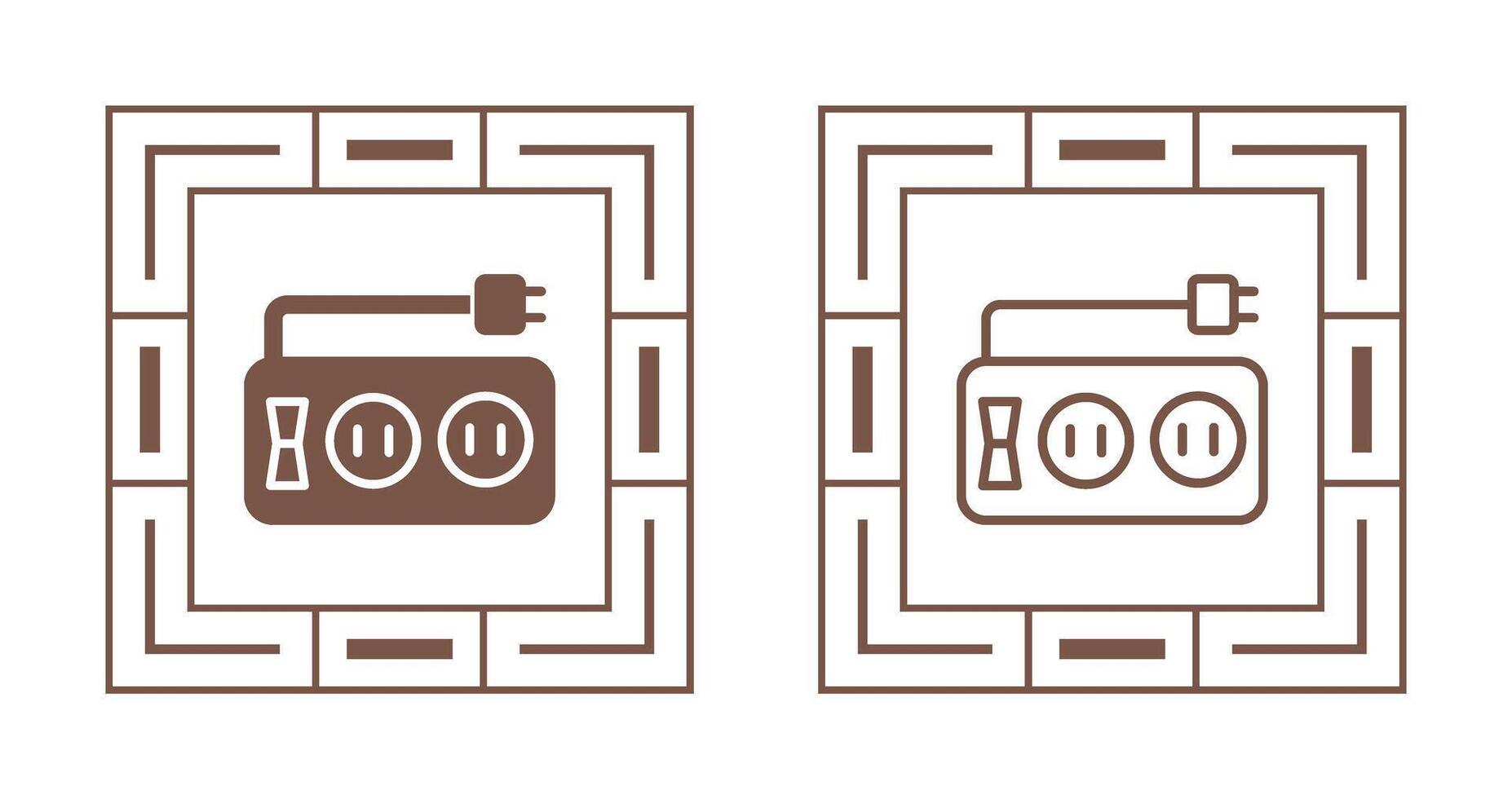 Power Strip Vector Icon