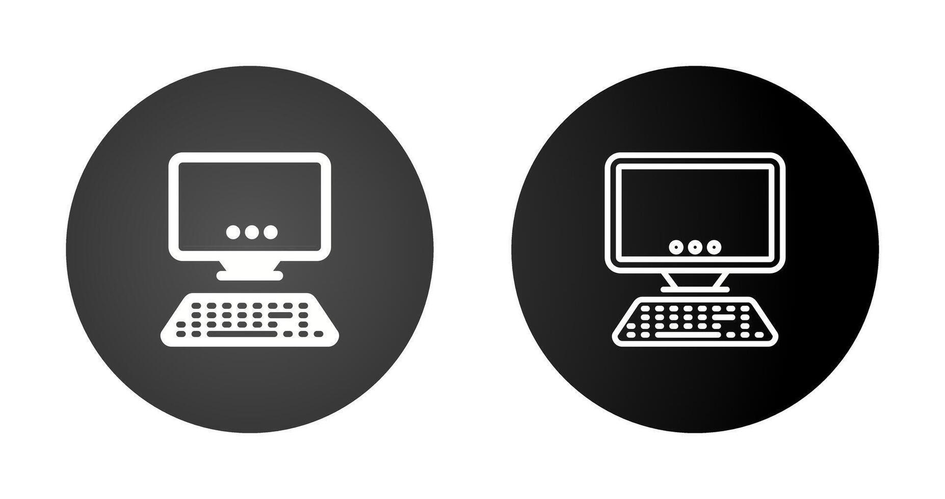 Desktop Vector Icon