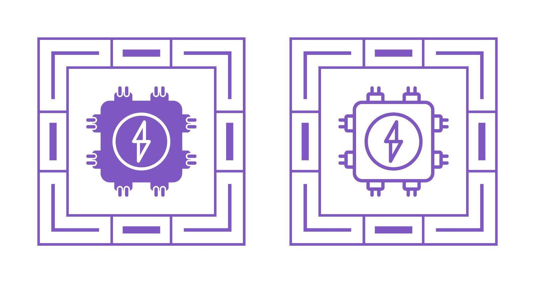 Junction Box Vector Icon