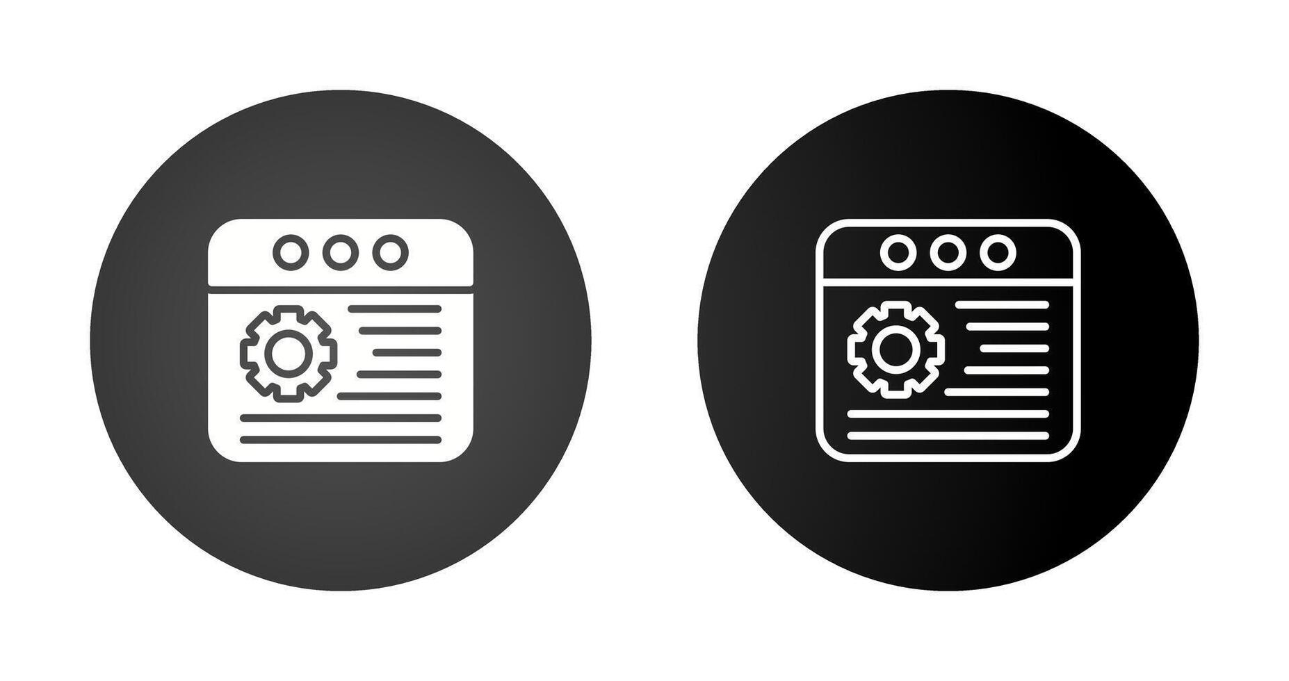 Browser Vector Icon