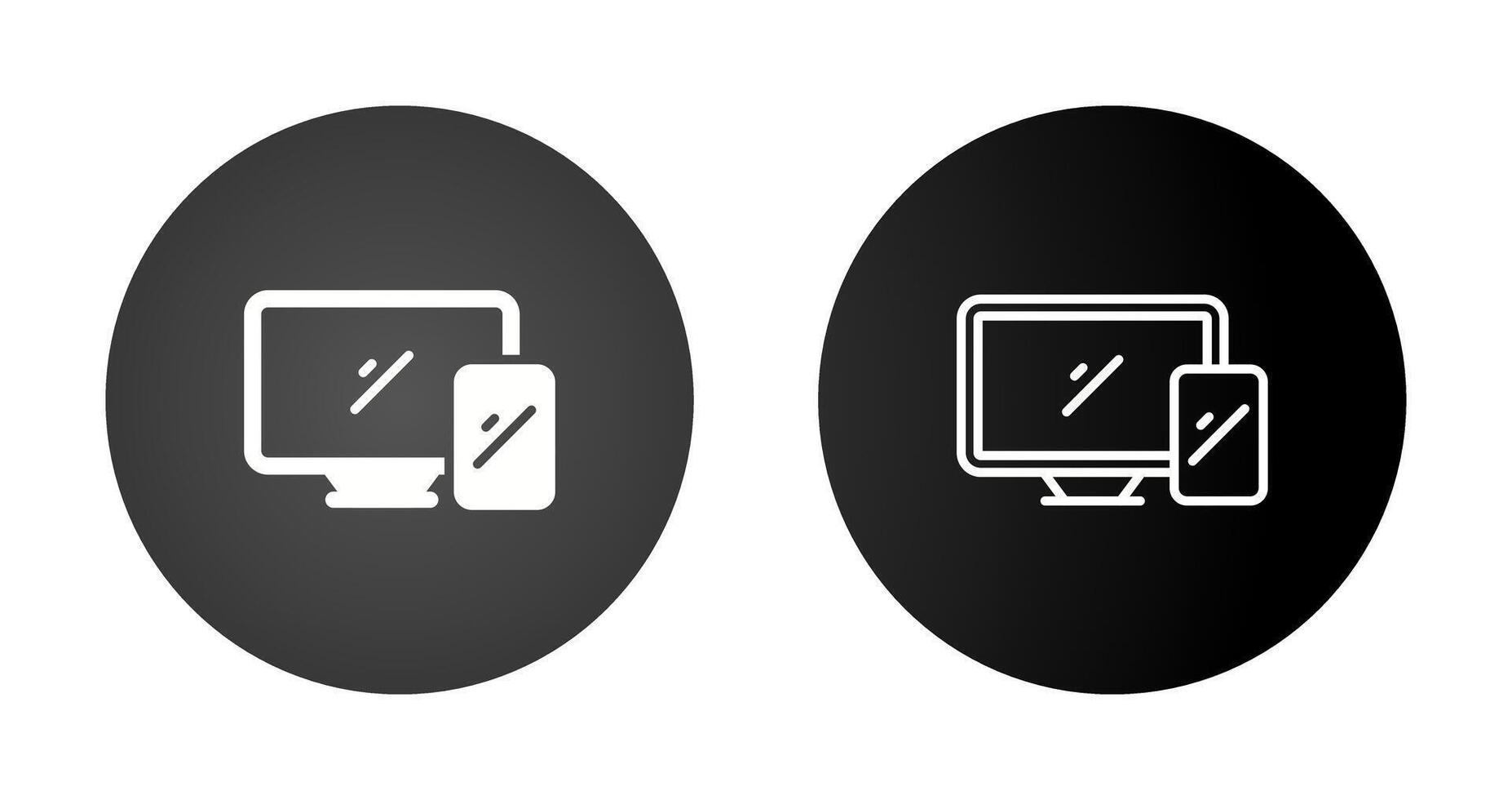 Desktop Vector Icon