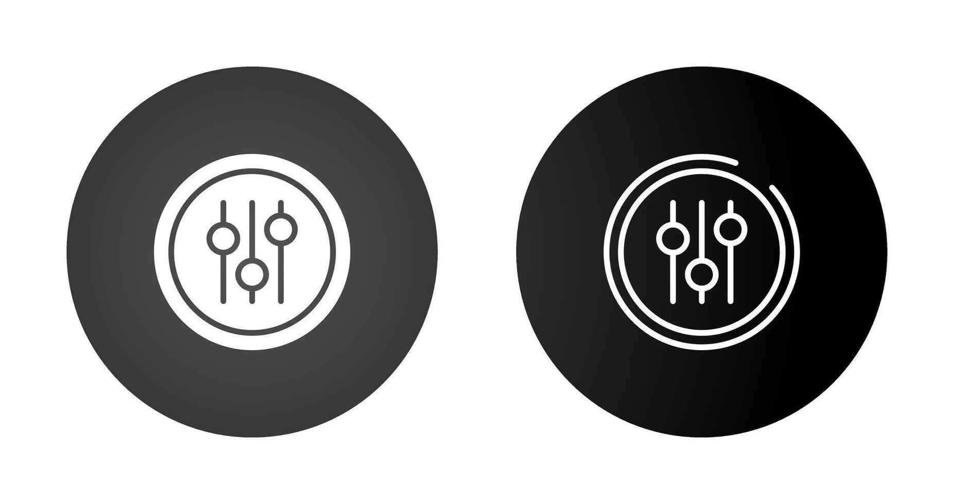 Audio Equalizer Vector Icon