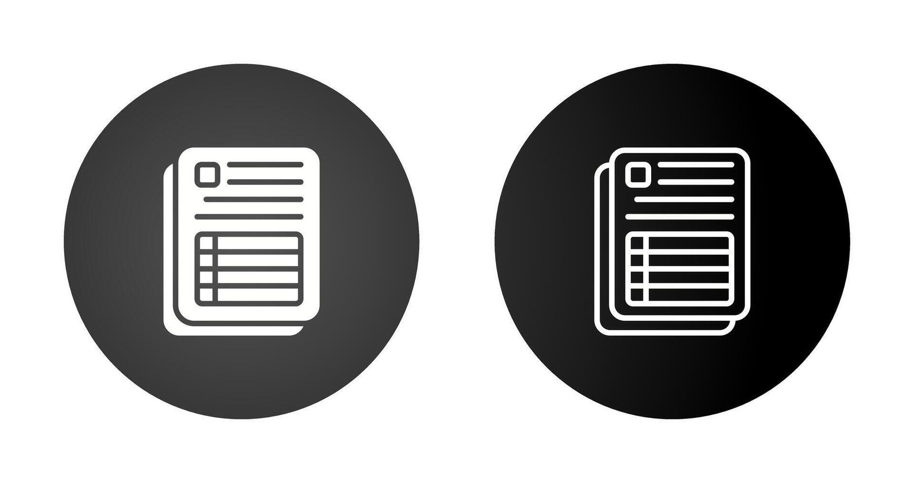 Spreadsheet Vector Icon