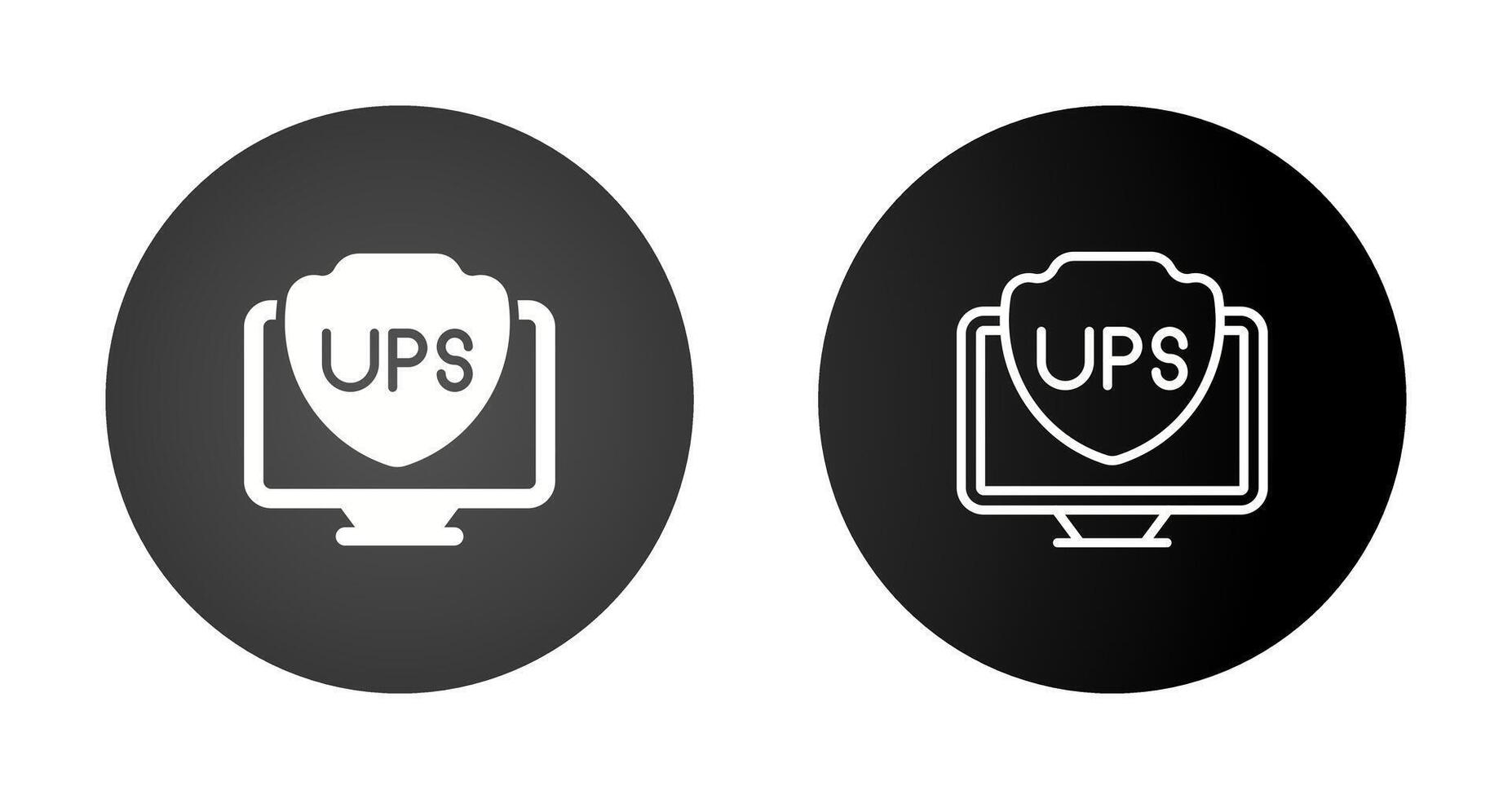 UPS Vector Icon