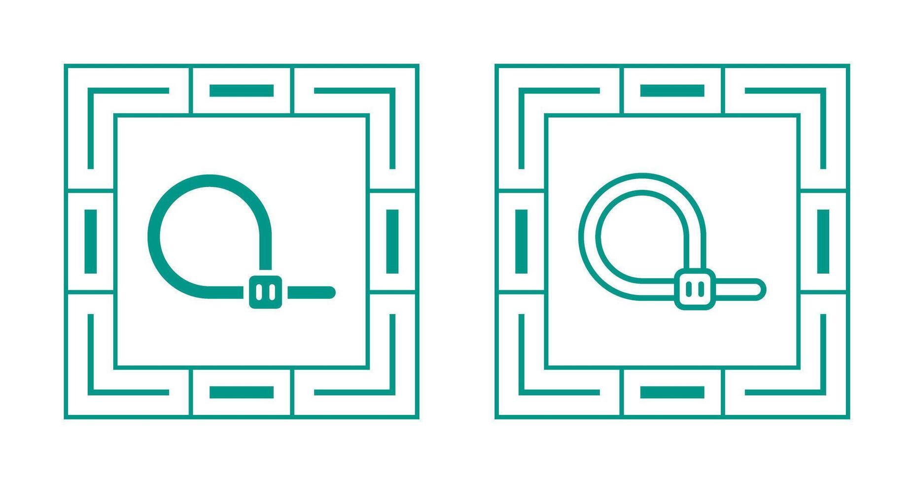 Cable Tie Tensioner Vector Icon