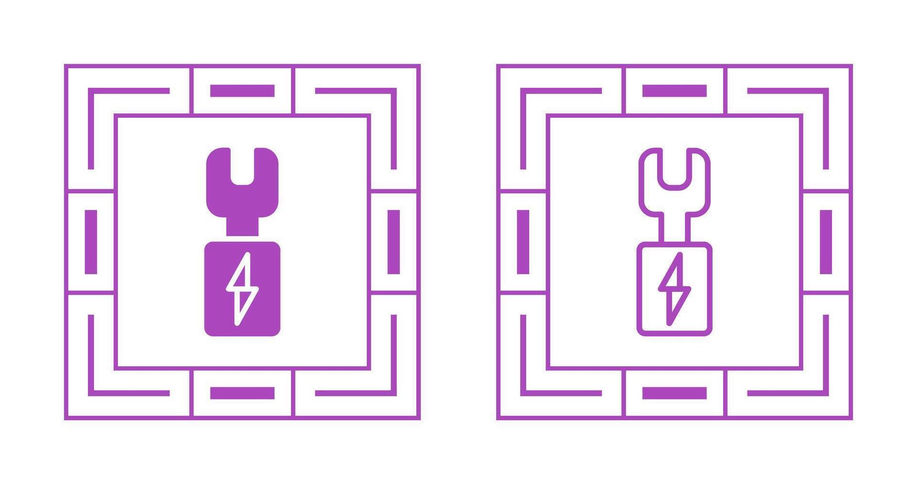 Wire Terminals Vector Icon