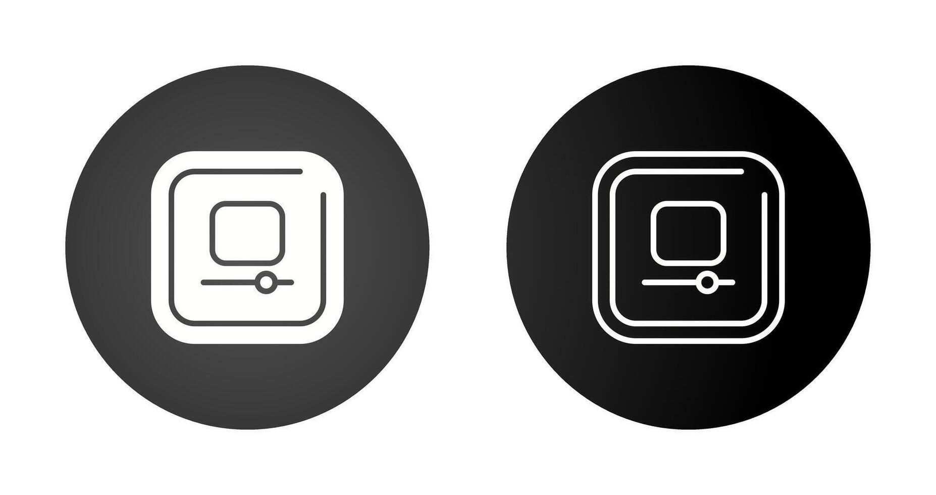 Video Stop Square Vector Icon
