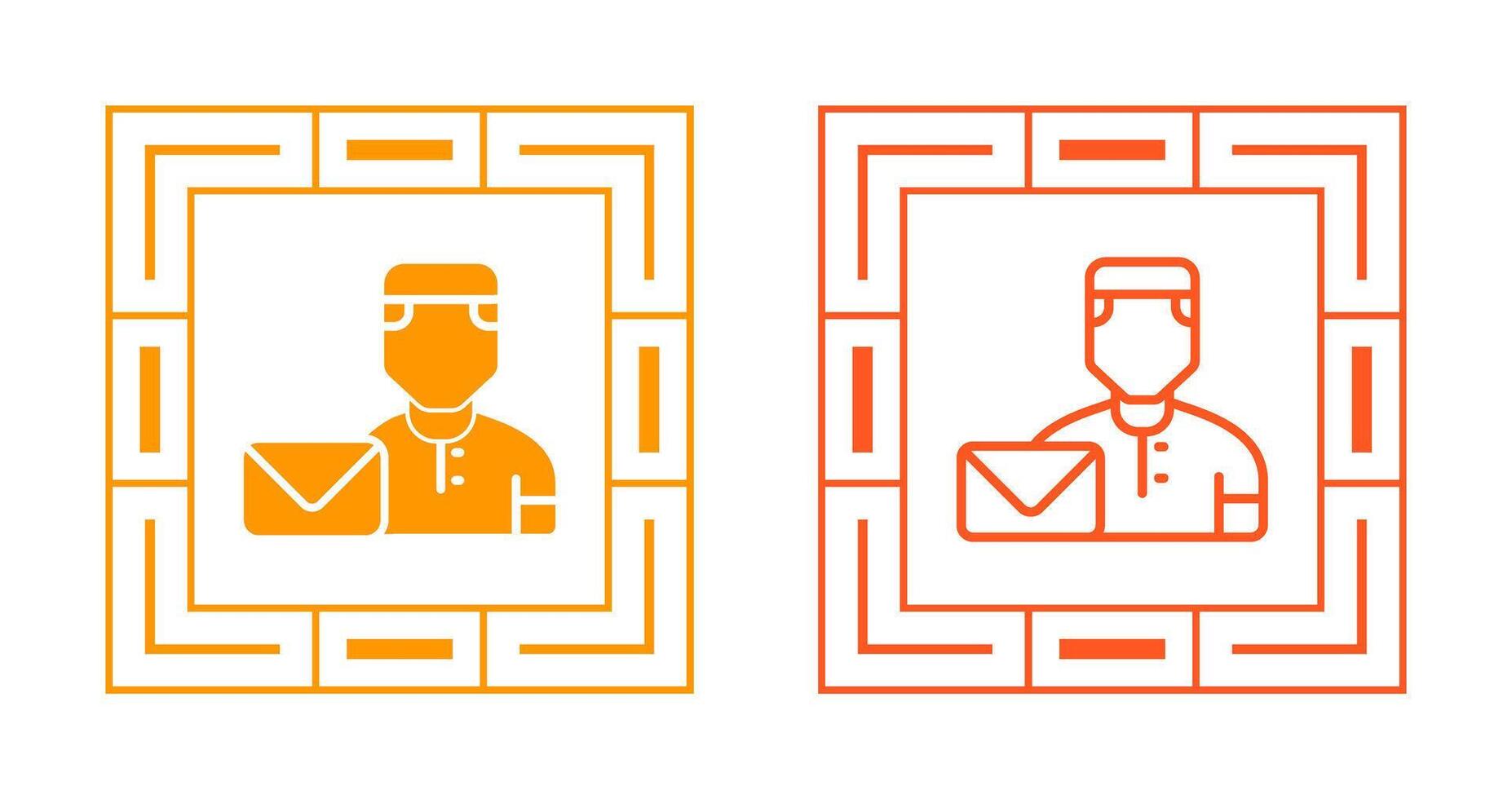 Postman Vector Icon