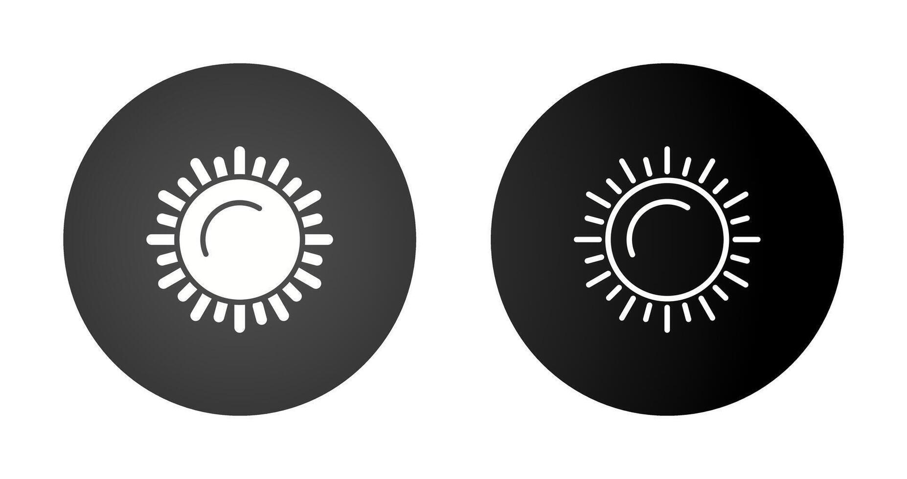 Sun Vector Icon