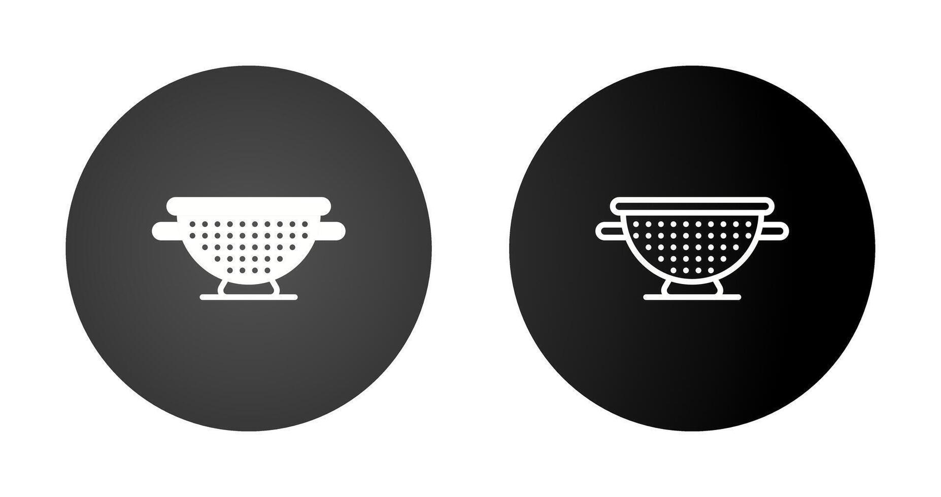 Colander Vector Icon