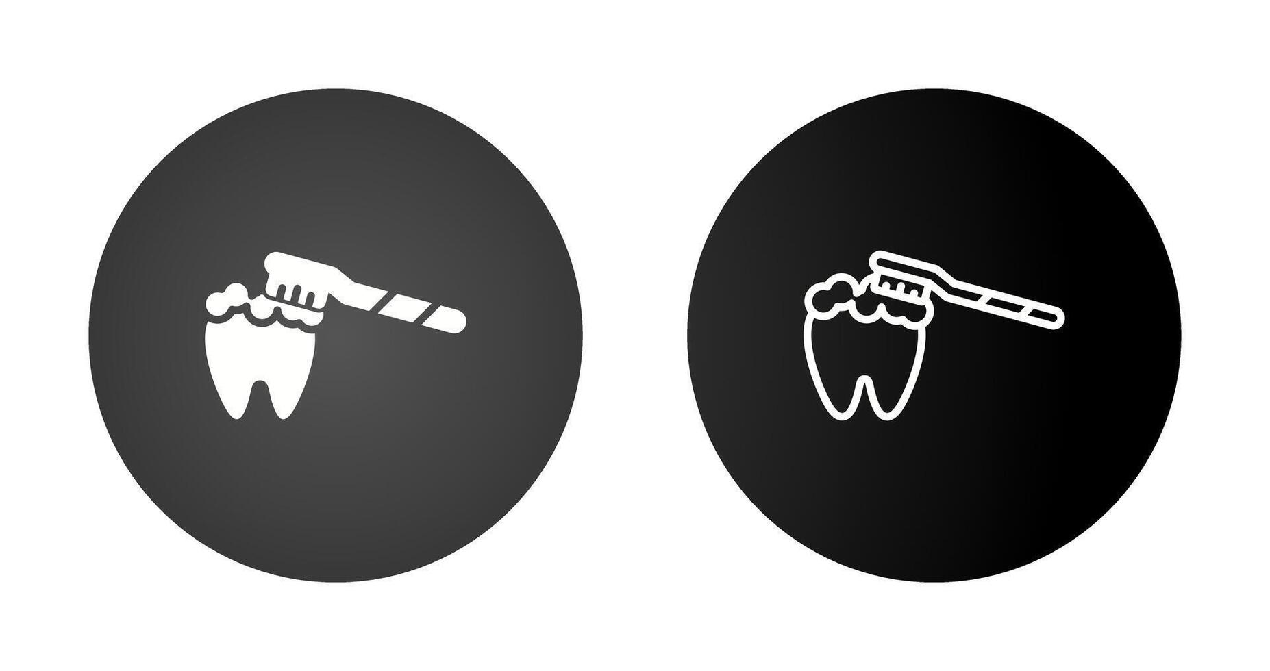 Brushing Teeth Vector Icon