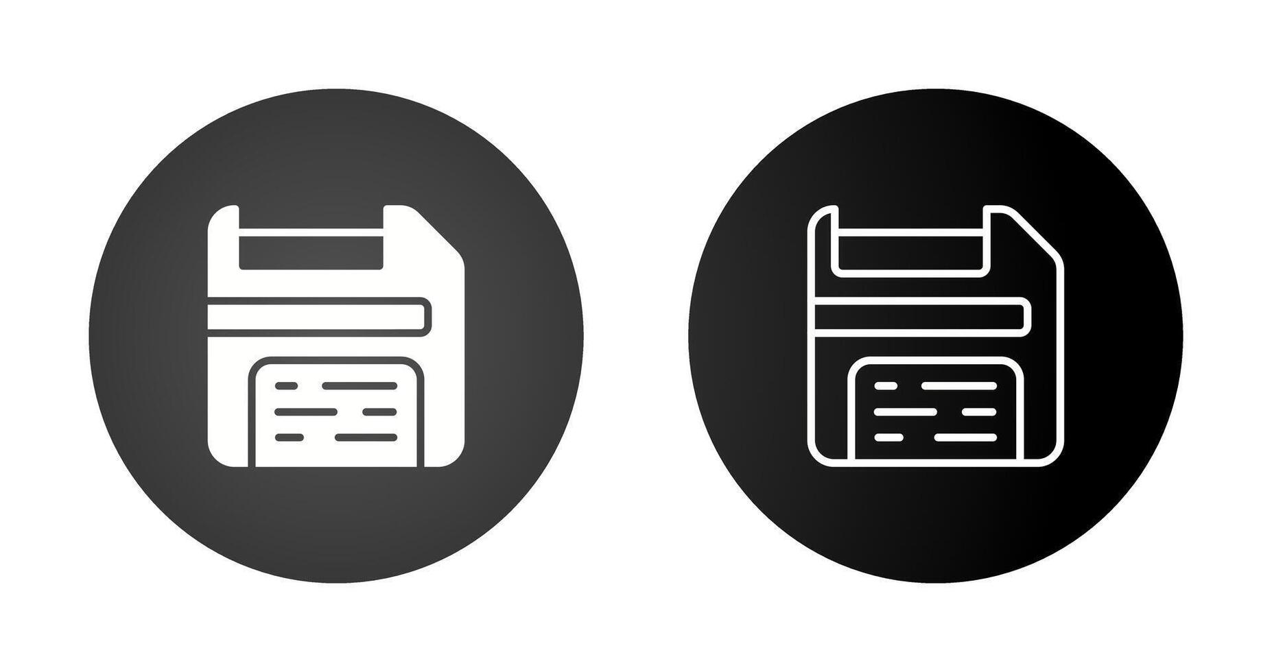 Floppy Disk Vector Icon