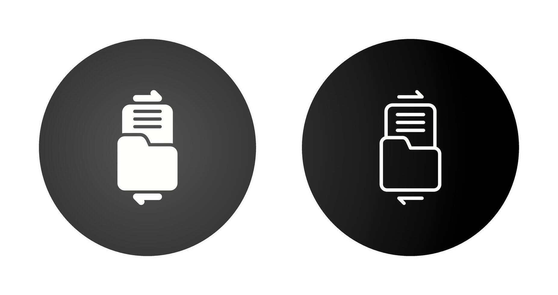 File Sharing Vector Icon