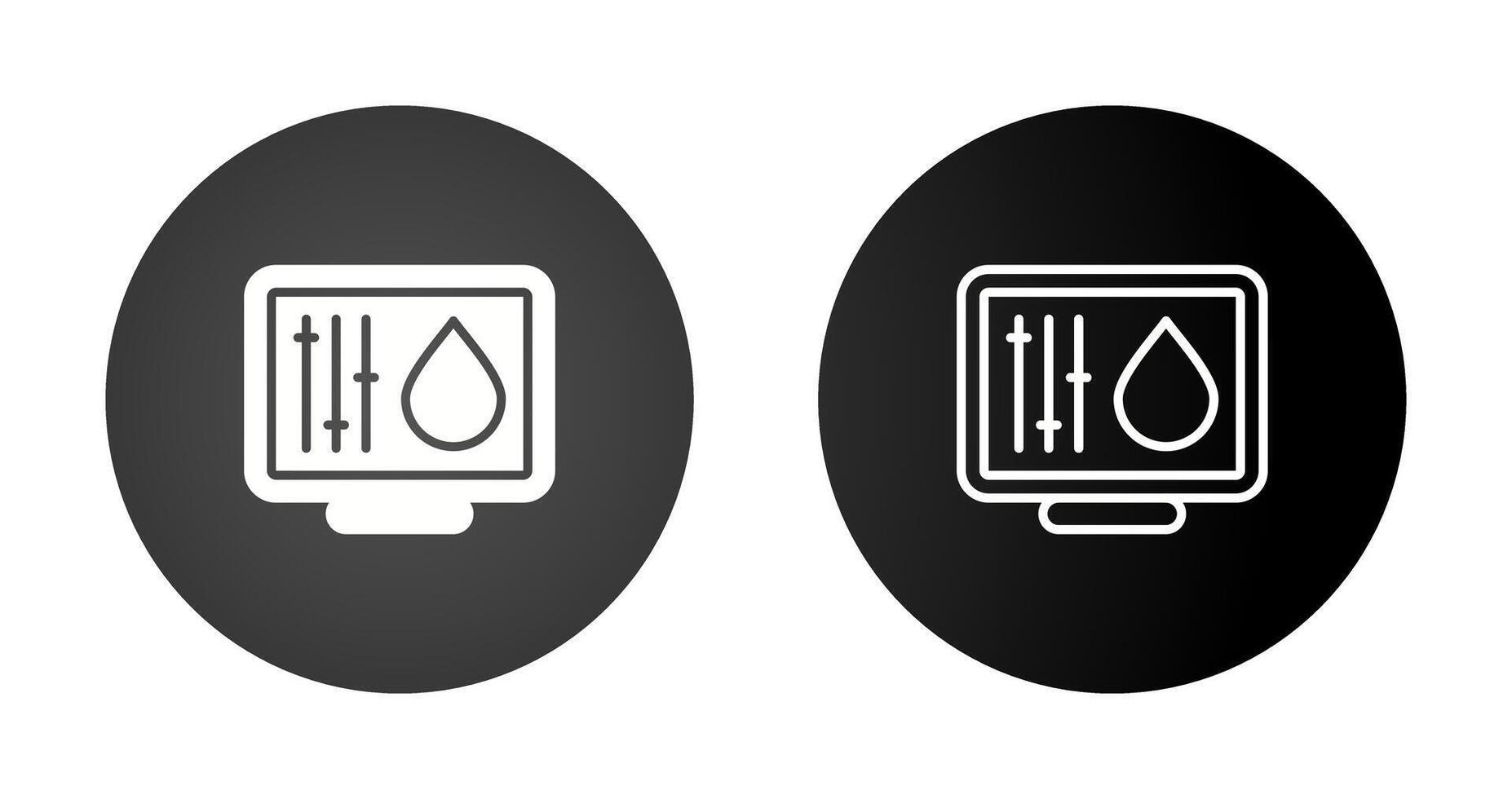 Desktop Computer Vector Icon