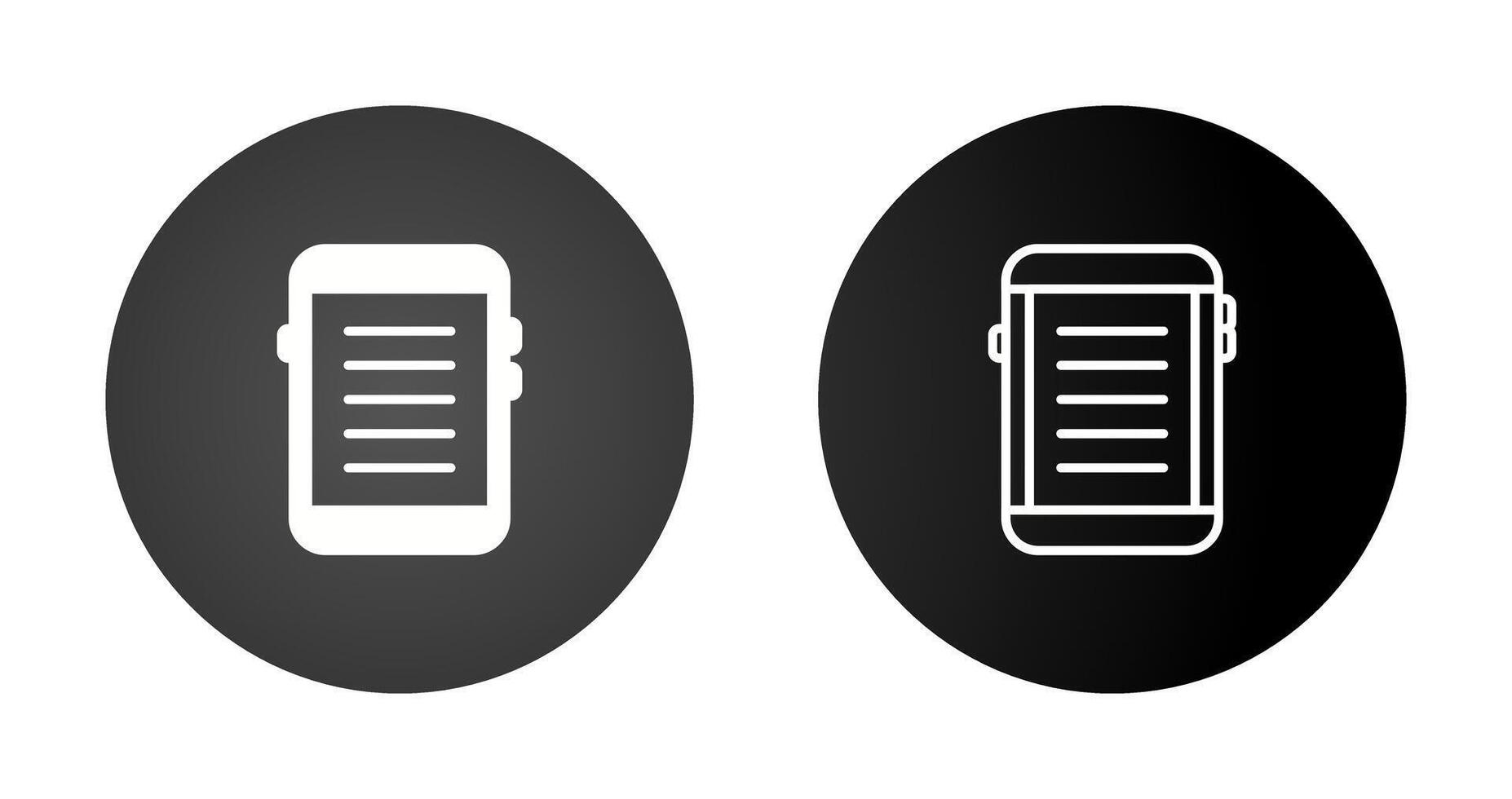 E-reader Vector Icon