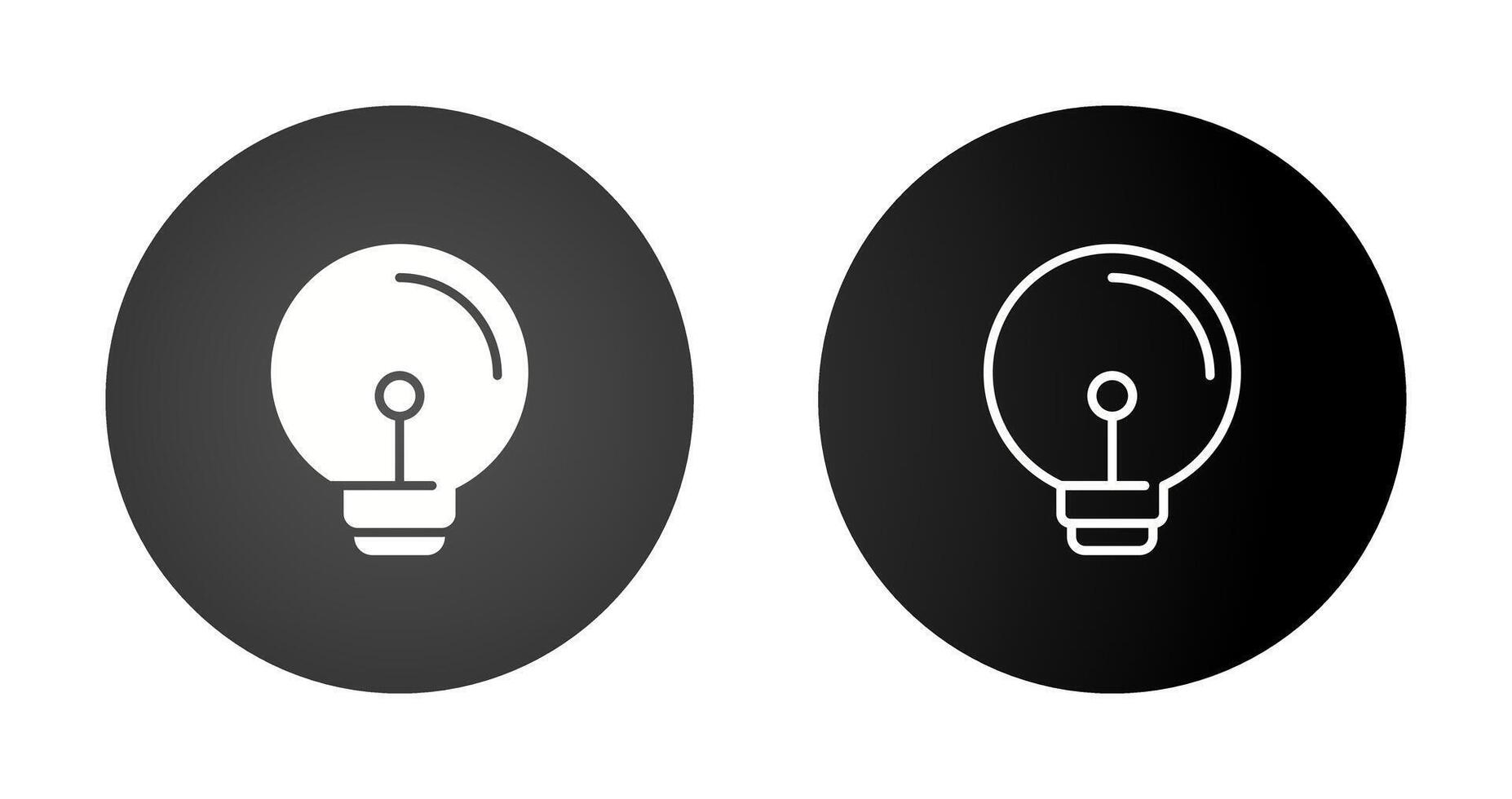 Light Bulb Vector Icon