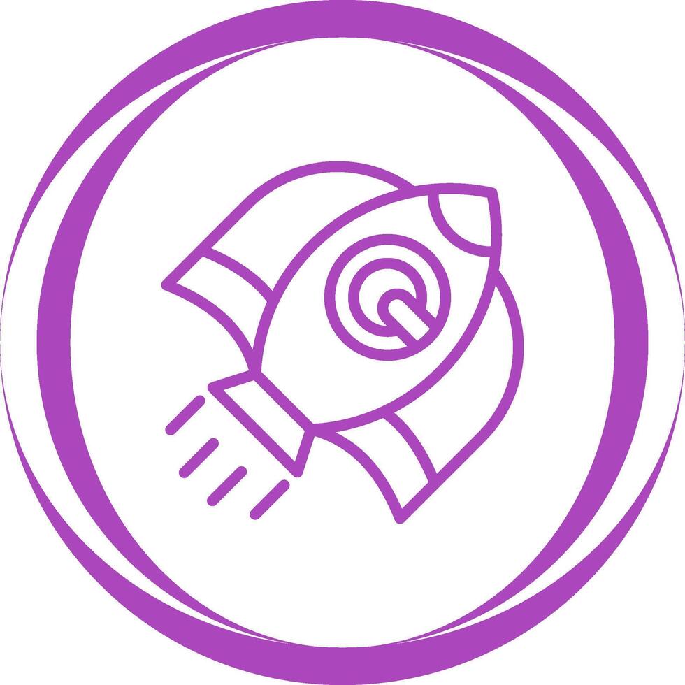 Rocket Ship Vector Icon
