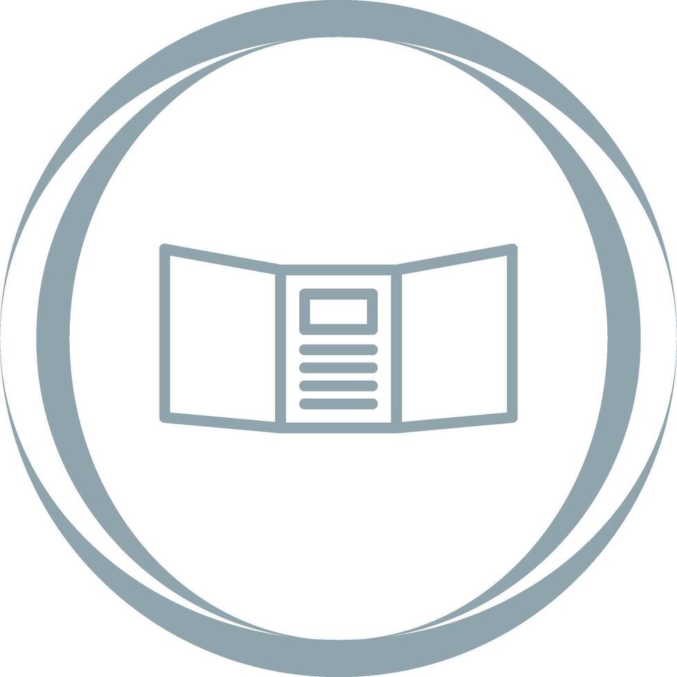 Triptych Vector Icon