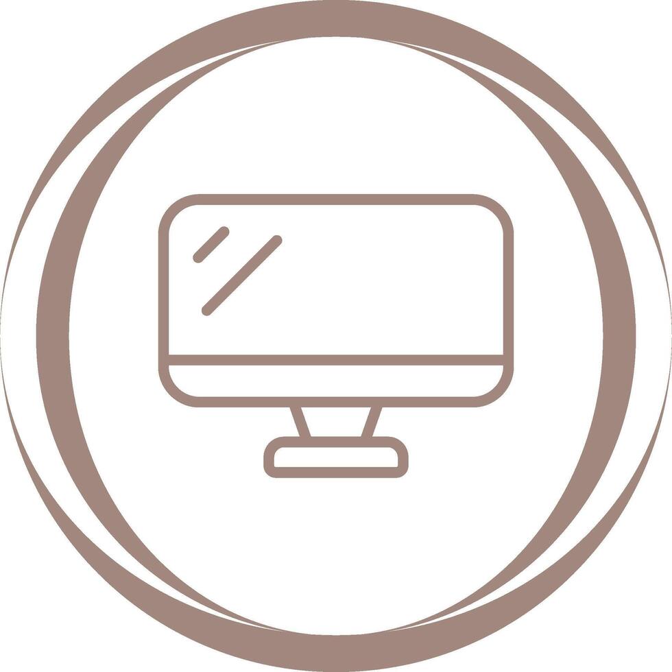 Monitor Vector Icon