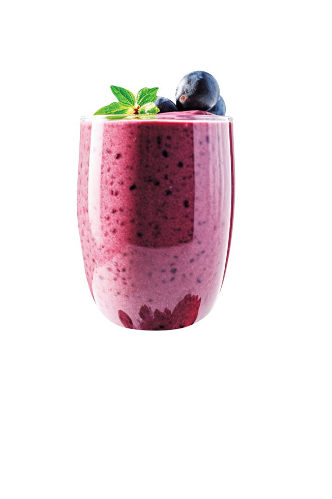 AI generated Smoothie isolated on png background