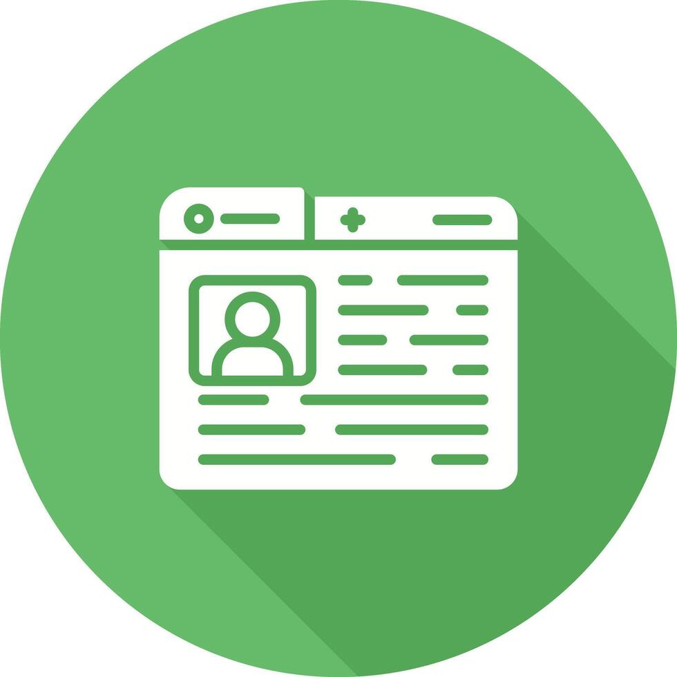Profile Vector Icon
