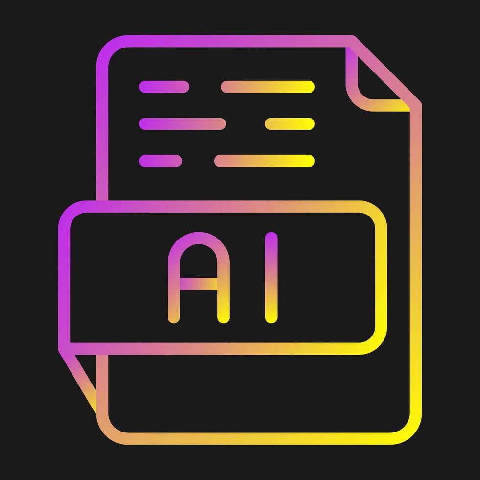 AI Vector Icon