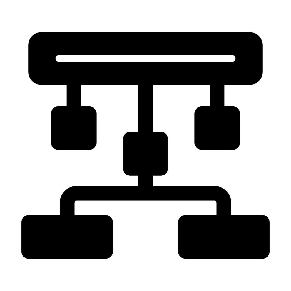 Hierarchy Vector Icon