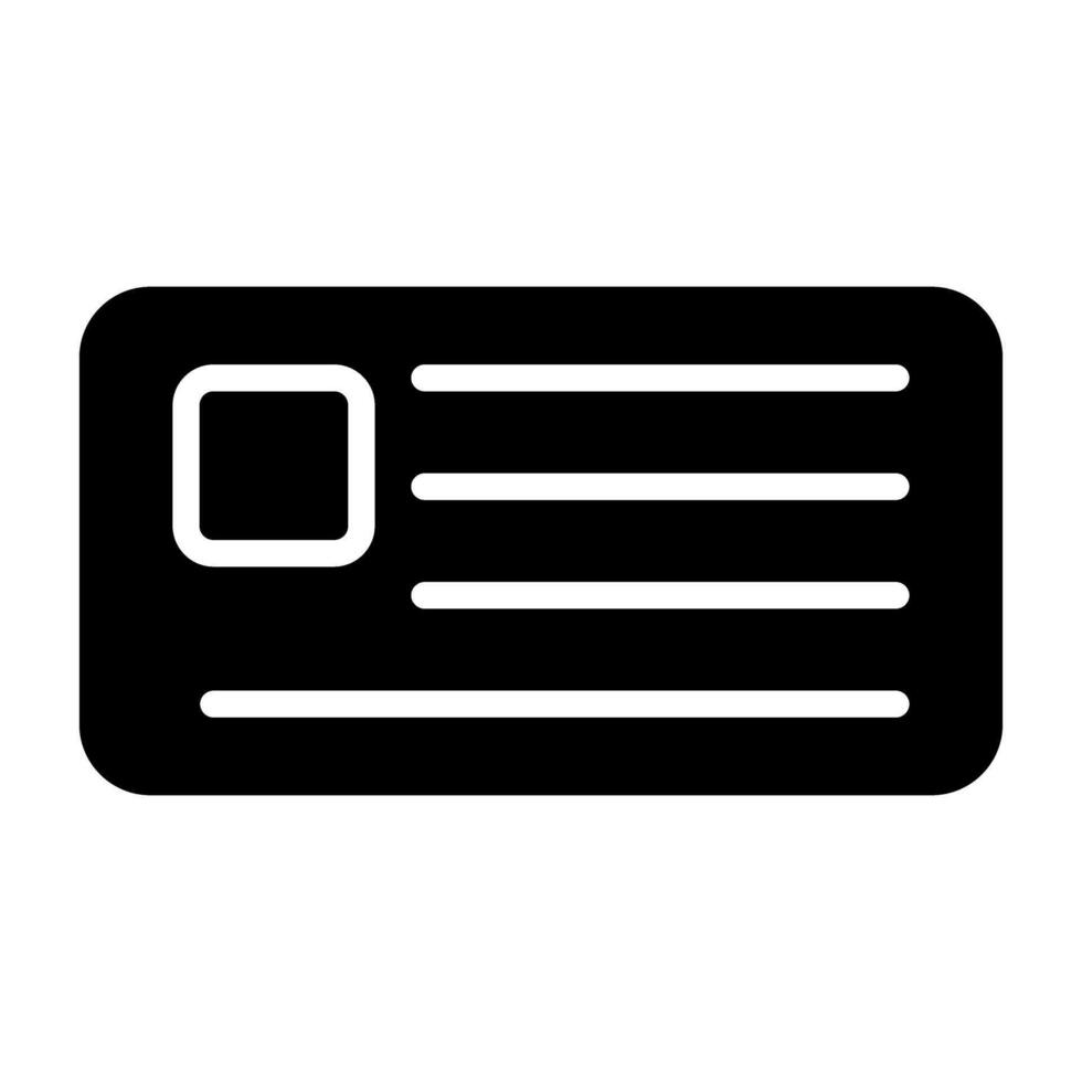 Letter Vector Icon