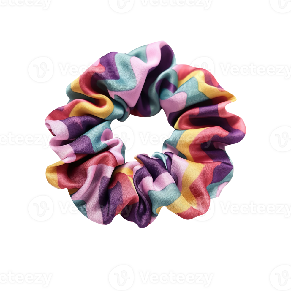 ai gegenereerd scrunchies geïsoleerd Aan PNG achtergrond