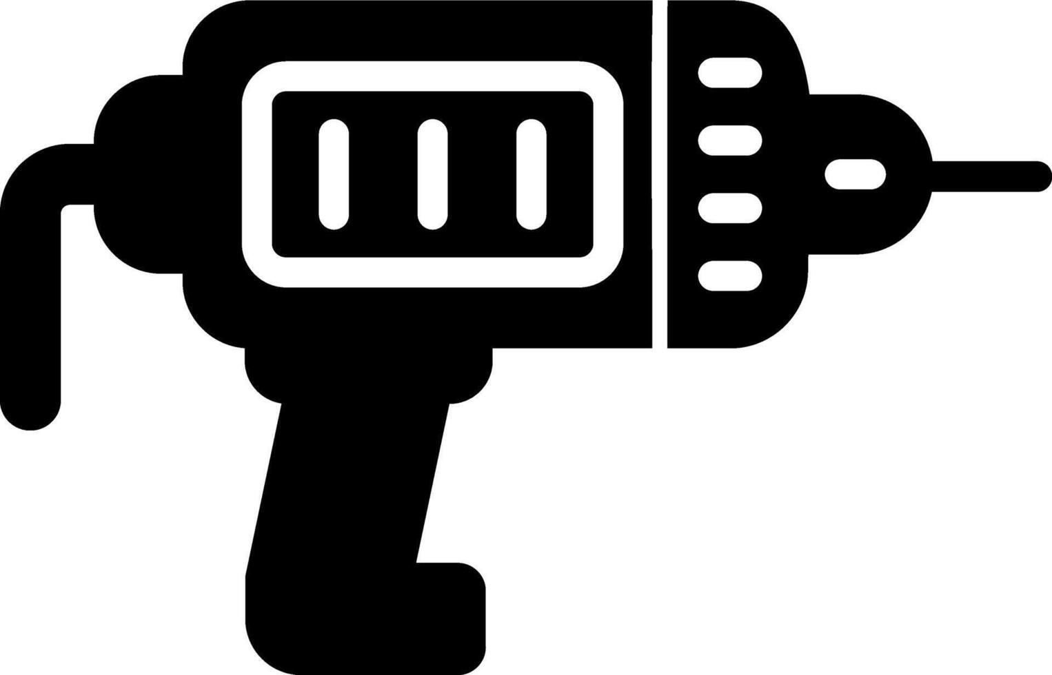 Electric Drill Vector Icon