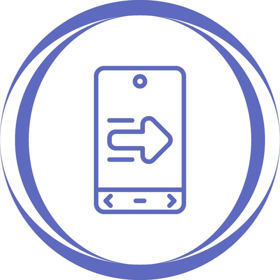 Swip Right Vector Icon
