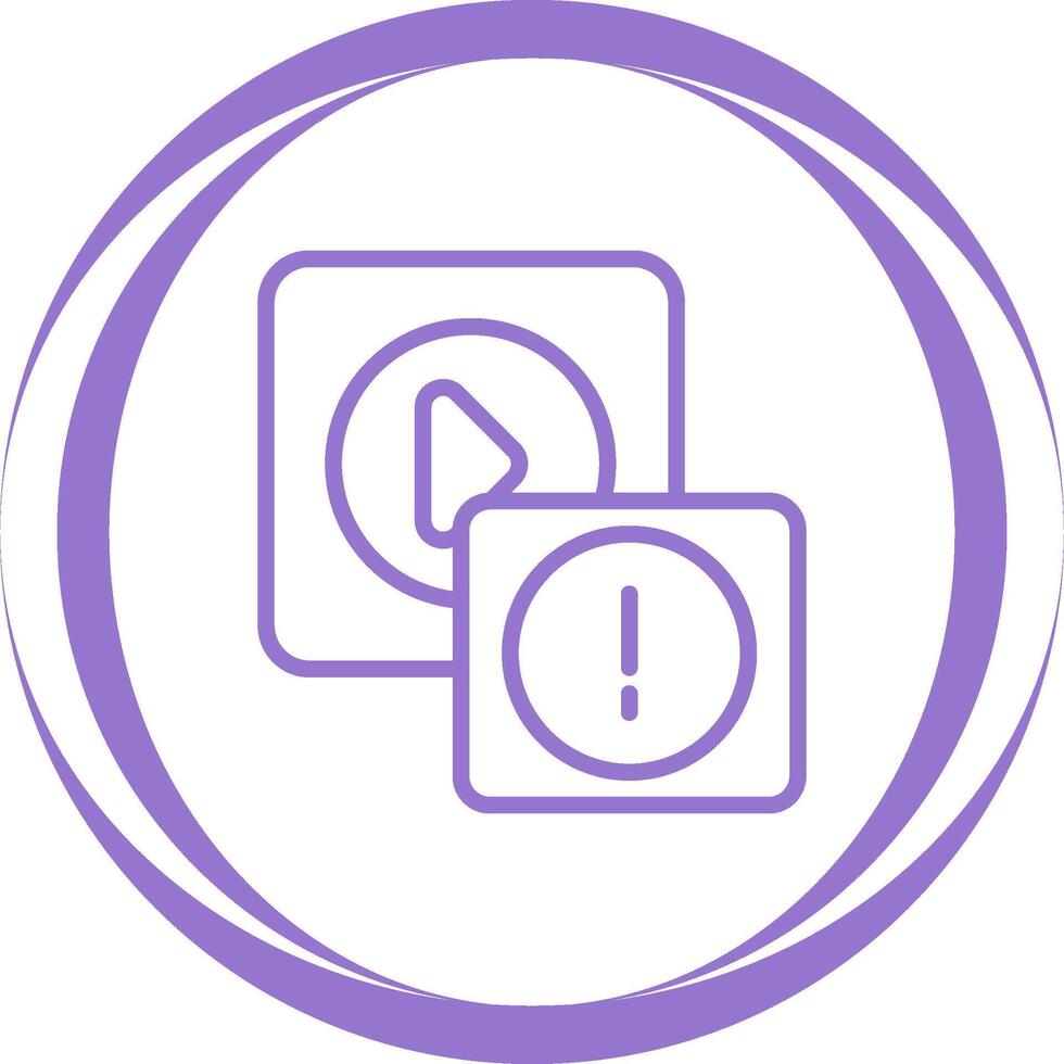 Error Vector Icon