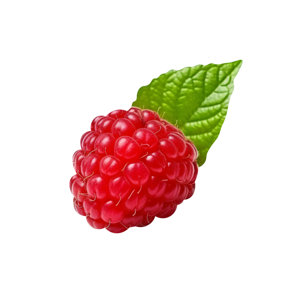 Rasp berry isolated on background png