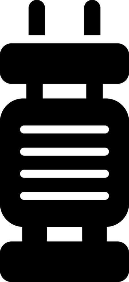 Capacitor Vector Icon