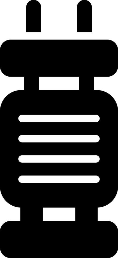 Capacitor Vector Icon