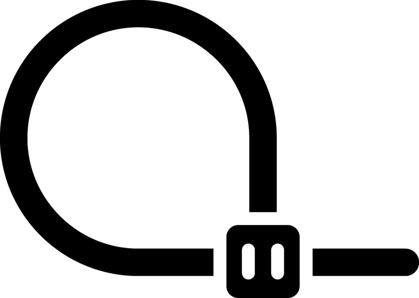 Cable Tie Tensioner Vector Icon