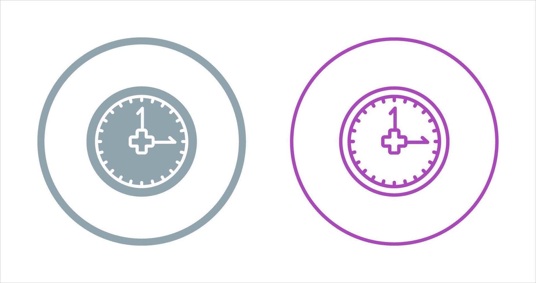 Clock Vector Icon