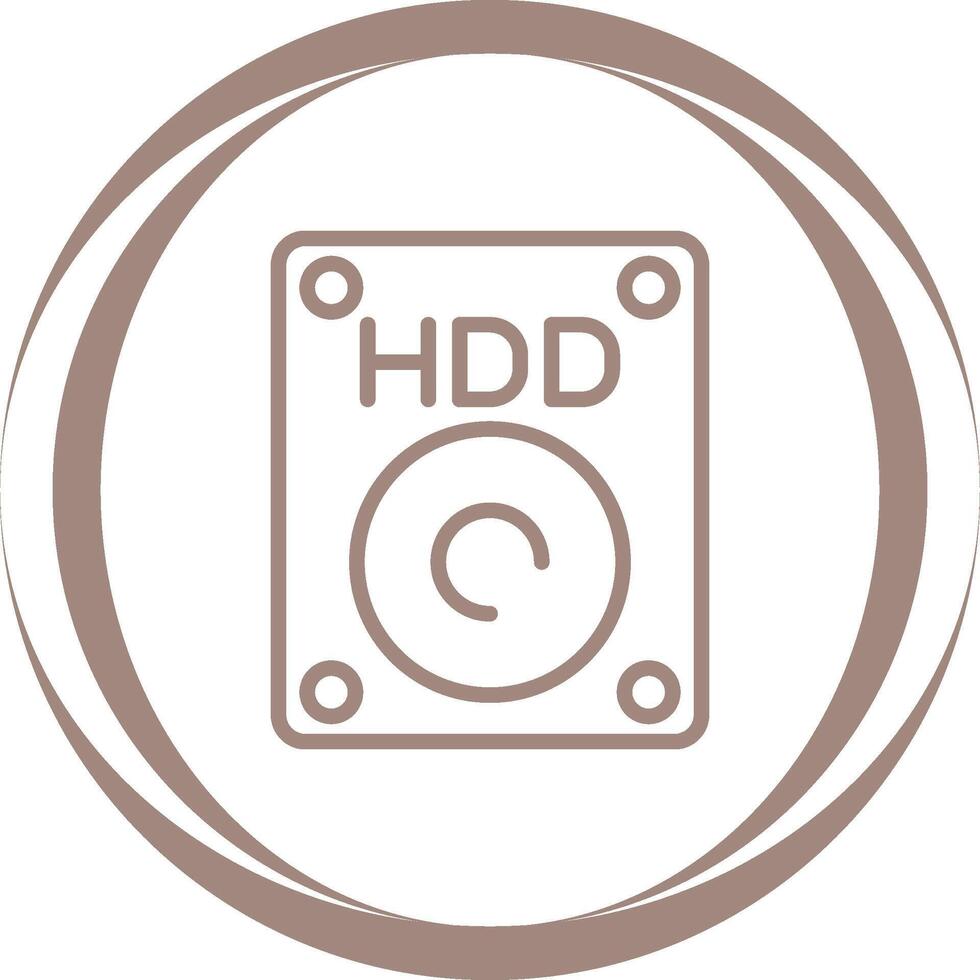 Hdd Vector Icon