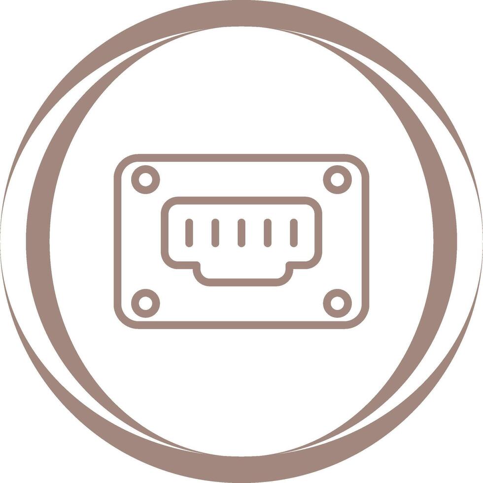 Ethernet Vector Icon