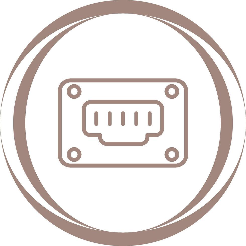 Ethernet Vector Icon